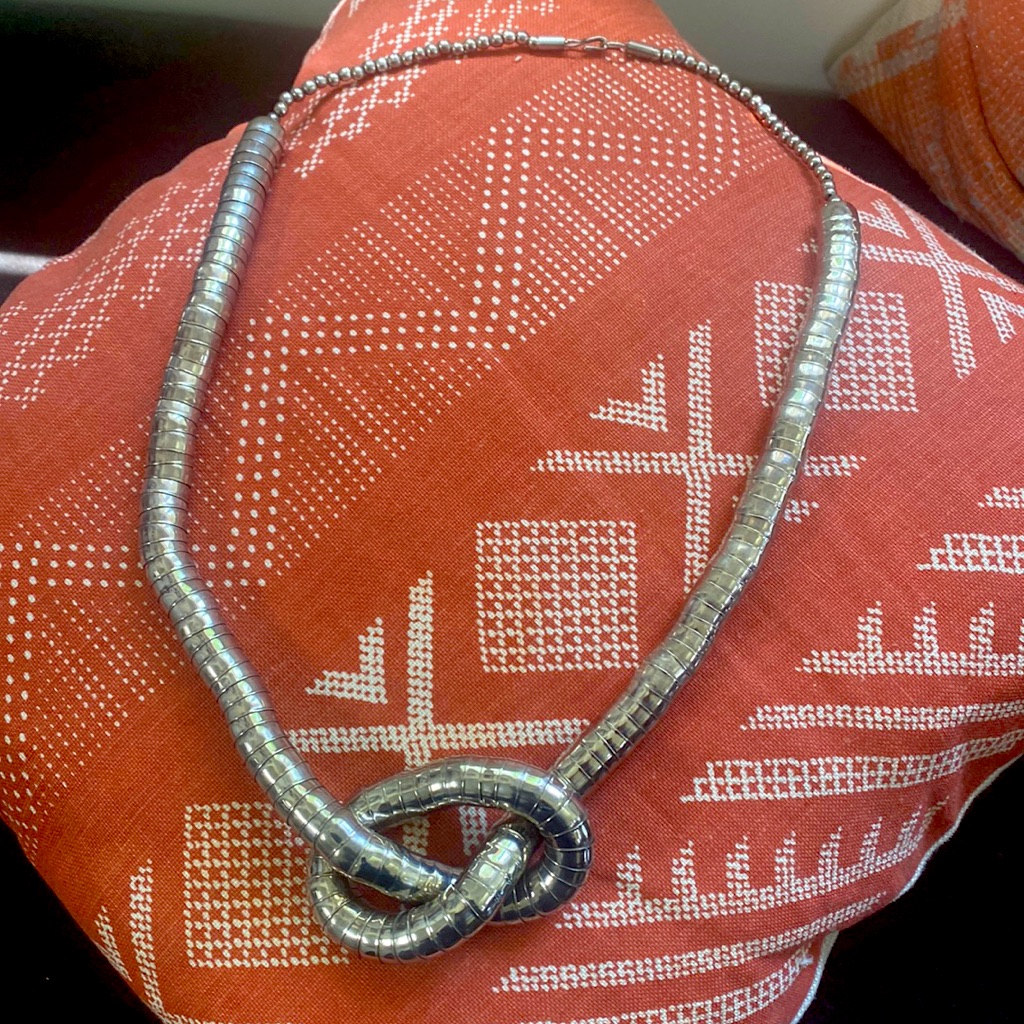 Statement Necklace Silver